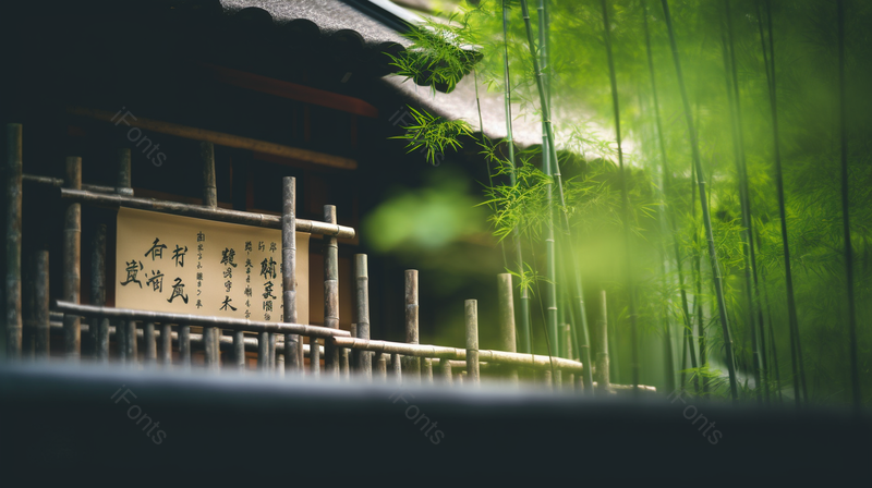 实拍大唐贡茶院竹林美景,高清,摄影图,摄影图片,图片大全,摄影图免费下载